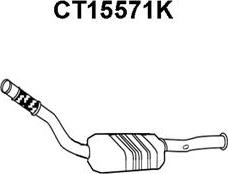 Veneporte CT15571K - Катализатор vvparts.bg