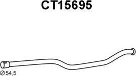 Veneporte CT15695 - Ремонтна тръба, катализатор vvparts.bg