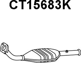 Veneporte CT15683K - Катализатор vvparts.bg