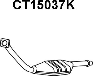 Veneporte CT15037K - Катализатор vvparts.bg