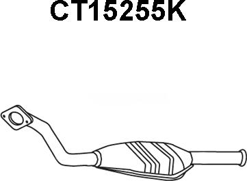 Veneporte CT15255K - Катализатор vvparts.bg