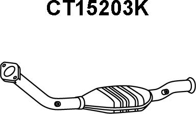 Veneporte CT15203K - Катализатор vvparts.bg