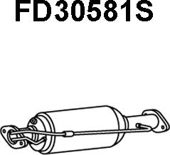 Veneporte FD30581S - Филтър за сажди / твърди частици, изпускателна система vvparts.bg