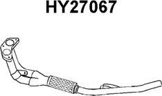 Veneporte HY27067 - Изпускателна тръба vvparts.bg
