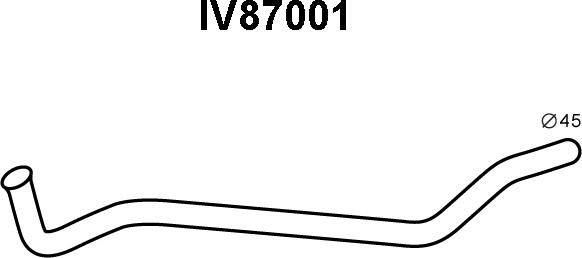 Veneporte IV87001 - Изпускателна тръба vvparts.bg