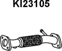 Veneporte KI23105 - Изпускателна тръба vvparts.bg