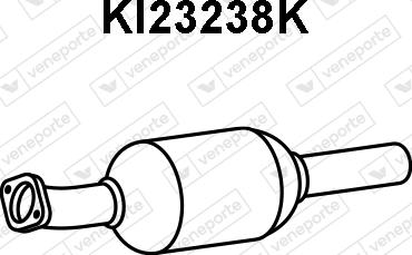 Veneporte KI23238K - Катализатор vvparts.bg