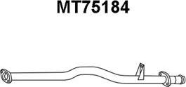 Veneporte MT75184 - Изпускателна тръба vvparts.bg