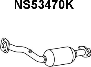 Veneporte NS53470K - Катализатор vvparts.bg