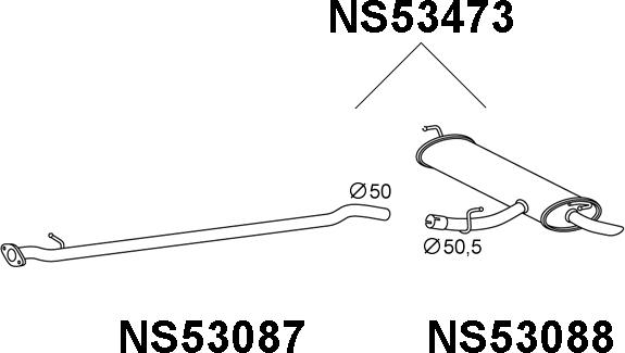 Veneporte NS53473 - Крайно гърне vvparts.bg