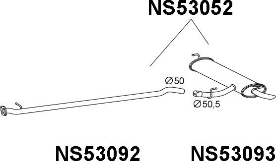 Veneporte NS53052 - Крайно гърне vvparts.bg