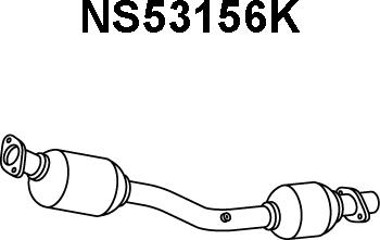 Veneporte NS53156K - Катализатор vvparts.bg