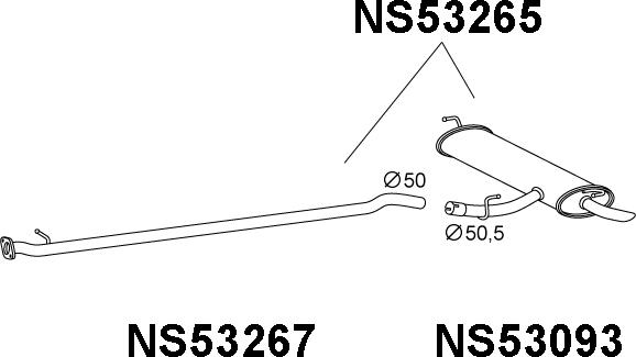 Veneporte NS53265 - Крайно гърне vvparts.bg