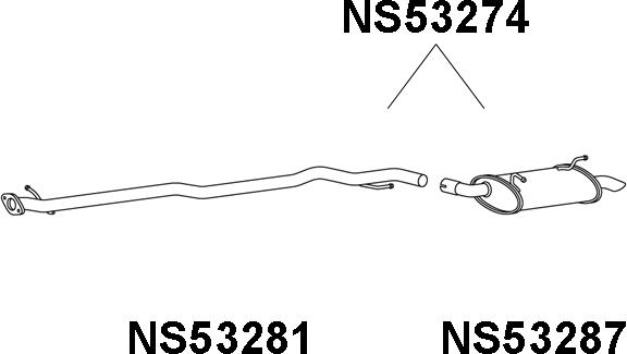 Veneporte NS53274 - Крайно гърне vvparts.bg