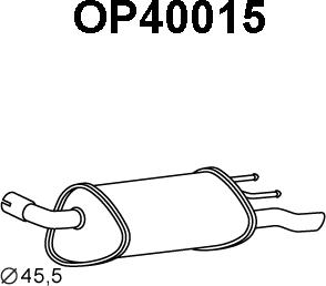 Veneporte OP40015 - Крайно гърне vvparts.bg