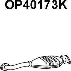 Veneporte OP40173K - Катализатор vvparts.bg