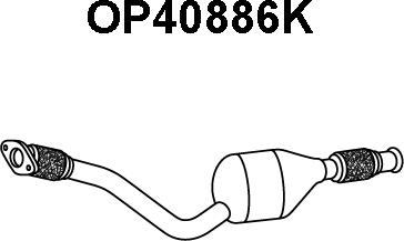 Veneporte OP40886K - Катализатор vvparts.bg