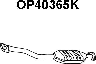 Veneporte OP40365K - Катализатор vvparts.bg