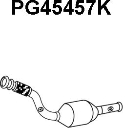 Veneporte PG45457K - Катализатор vvparts.bg