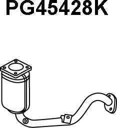 Veneporte PG45428K - Катализатор vvparts.bg