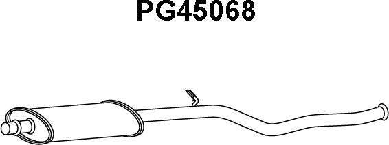 Veneporte PG45068 - Средно гърне vvparts.bg