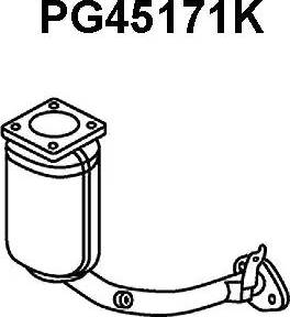 Veneporte PG45171K - Катализатор vvparts.bg