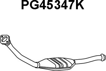 Veneporte PG45347K - Катализатор vvparts.bg