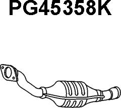 Veneporte PG45358K - Катализатор vvparts.bg