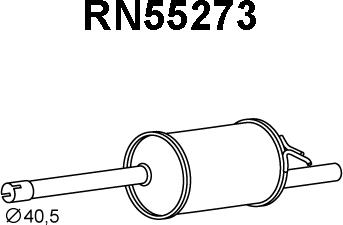 Veneporte RN55273 - Крайно гърне vvparts.bg