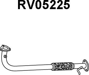 Veneporte RV05225 - Изпускателна тръба vvparts.bg