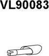 Veneporte VL90083 - Изпускателна тръба vvparts.bg