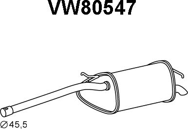 Veneporte VW80547 - Крайно гърне vvparts.bg