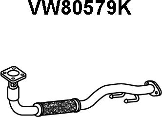 Veneporte VW80579K - Катализатор vvparts.bg