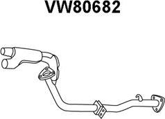 Veneporte VW80682 - Изпускателна тръба vvparts.bg