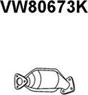 Veneporte VW80673K - Катализатор vvparts.bg