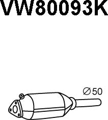 Veneporte VW80093K - Катализатор vvparts.bg
