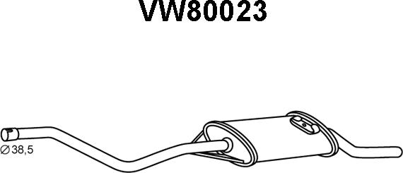Veneporte VW80023 - Крайно гърне vvparts.bg