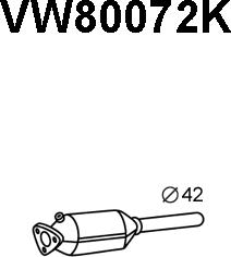 Veneporte VW80072K - Катализатор vvparts.bg