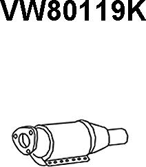 Veneporte VW80119K - Катализатор vvparts.bg