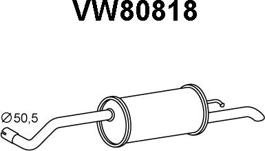 Veneporte VW80818 - Крайно гърне vvparts.bg