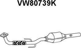 Veneporte VW80739K - Катализатор vvparts.bg