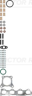 Victor Reinz 04-10345-01 - Монтажен комплект, турбина vvparts.bg