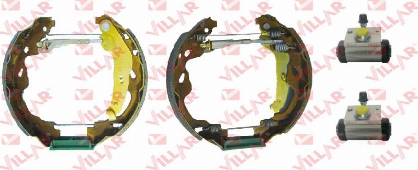 Villar 608.9015 - Комплект спирачна челюст vvparts.bg