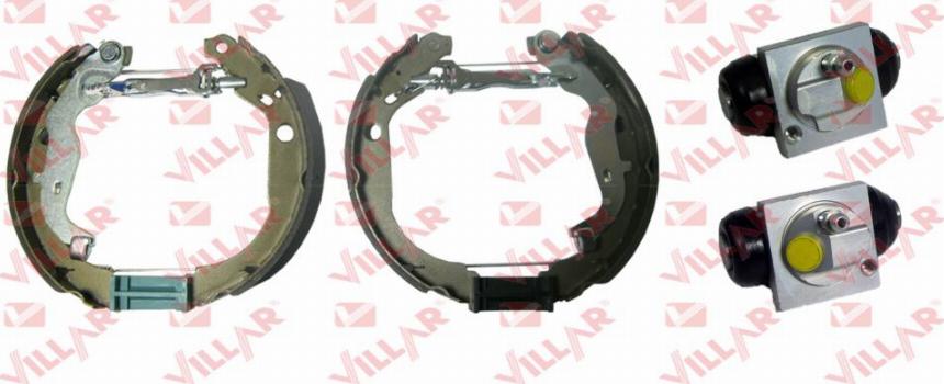 Villar 608.9017 - Комплект спирачна челюст vvparts.bg