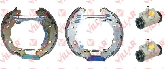 Villar 608.9172 - Комплект спирачна челюст vvparts.bg