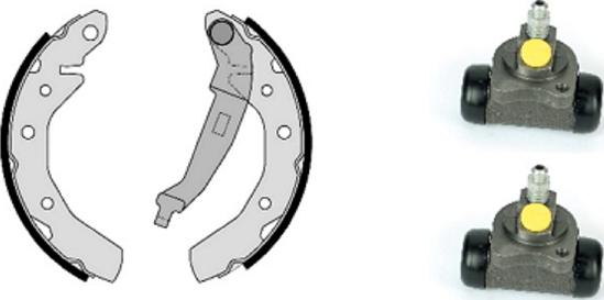 Villar 608.8151 - Комплект спирачна челюст vvparts.bg