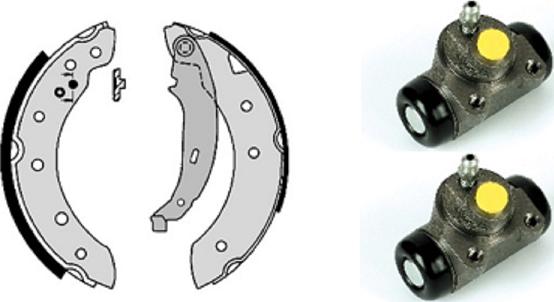 Villar 608.8112 - Комплект спирачна челюст vvparts.bg