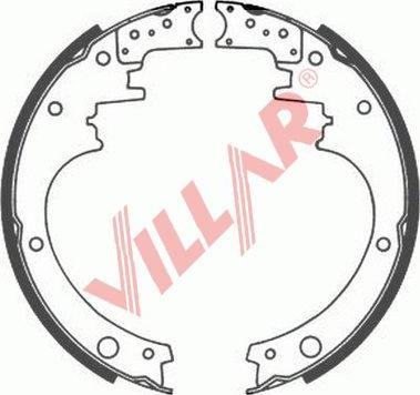 Villar 629.0554 - Комплект спирачна челюст vvparts.bg