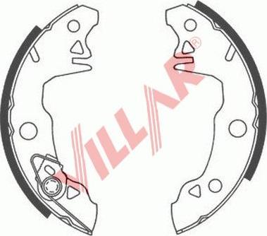 Villar 629.0513 - Комплект спирачна челюст vvparts.bg