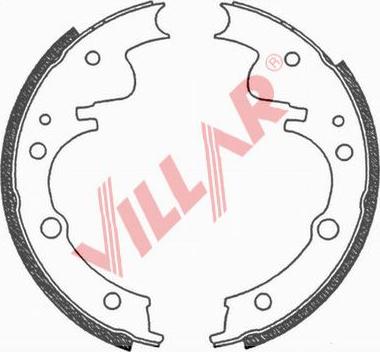 Villar 629.0685 - Комплект спирачна челюст vvparts.bg